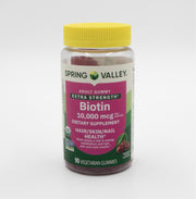 Biotina Cabello, Piel y Uñas 10,000 mcg