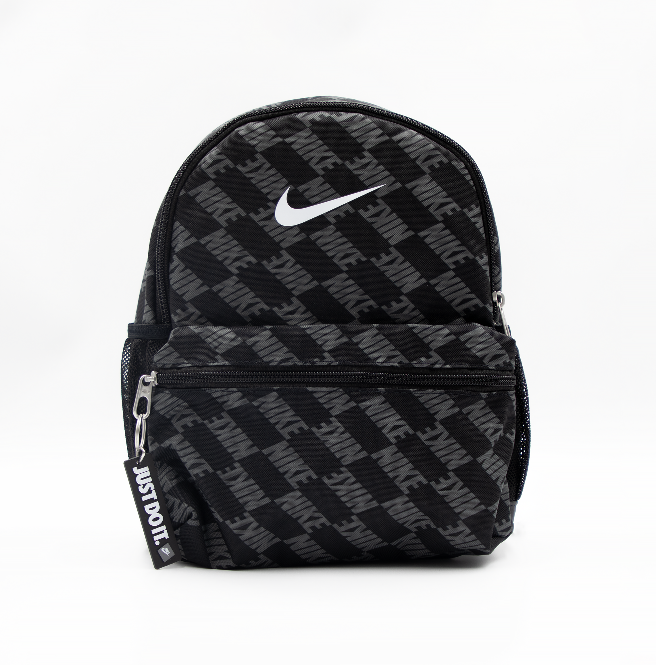 Morral Nike Cuadros Negro