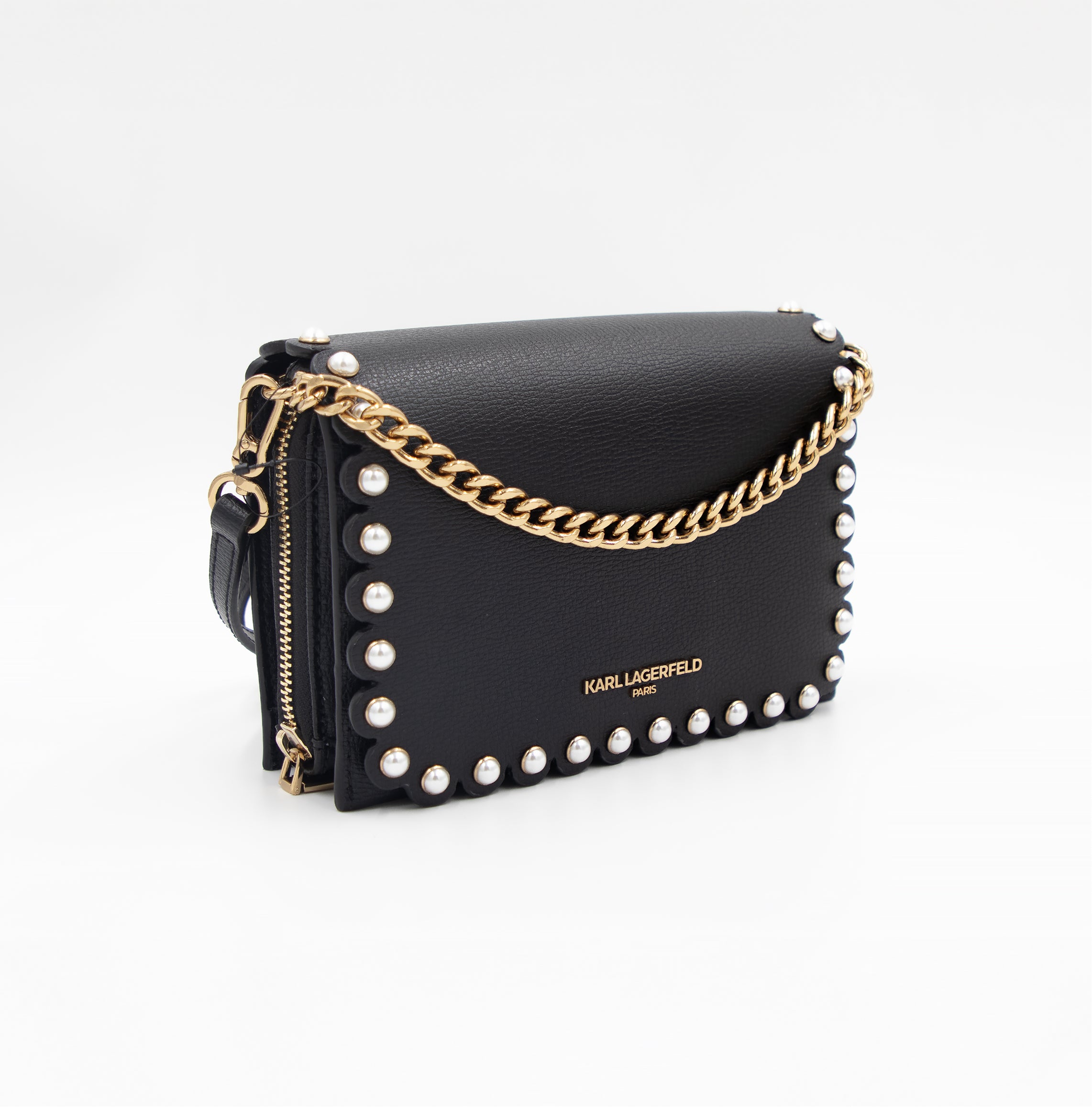LOURDES CROSSBODY WITH PEARLS