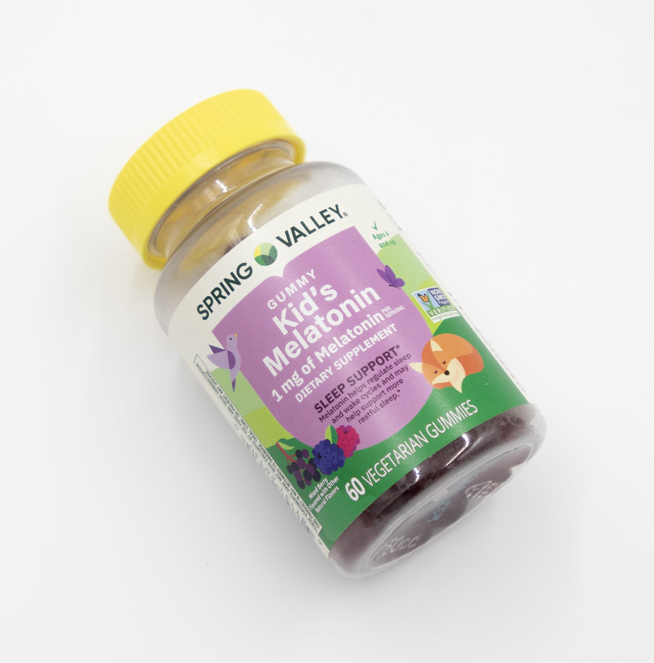 Gomitas Vegetarianas de Melatonina para Niños