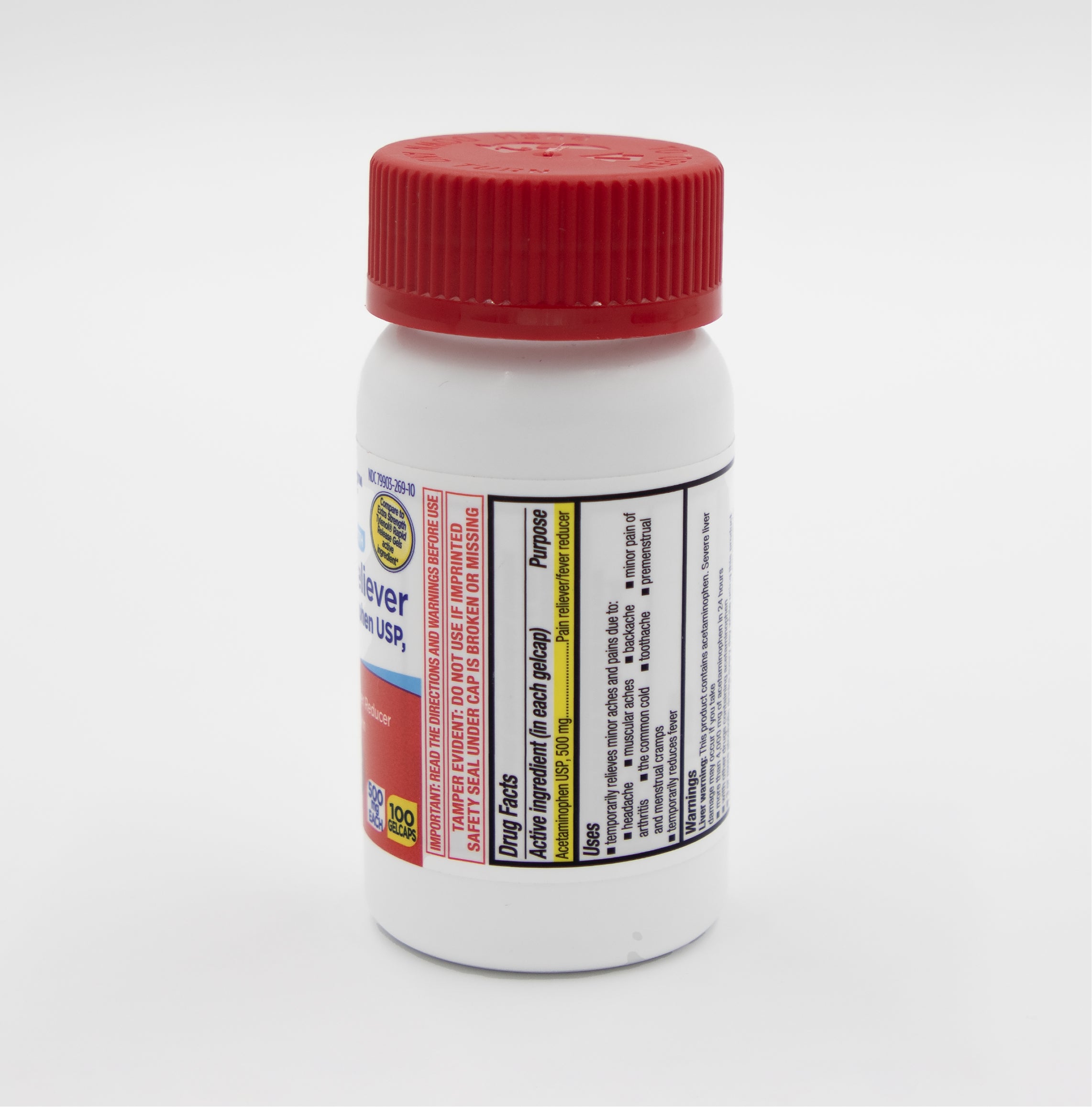 Acetaminofén 500 mg Extra Fuerte