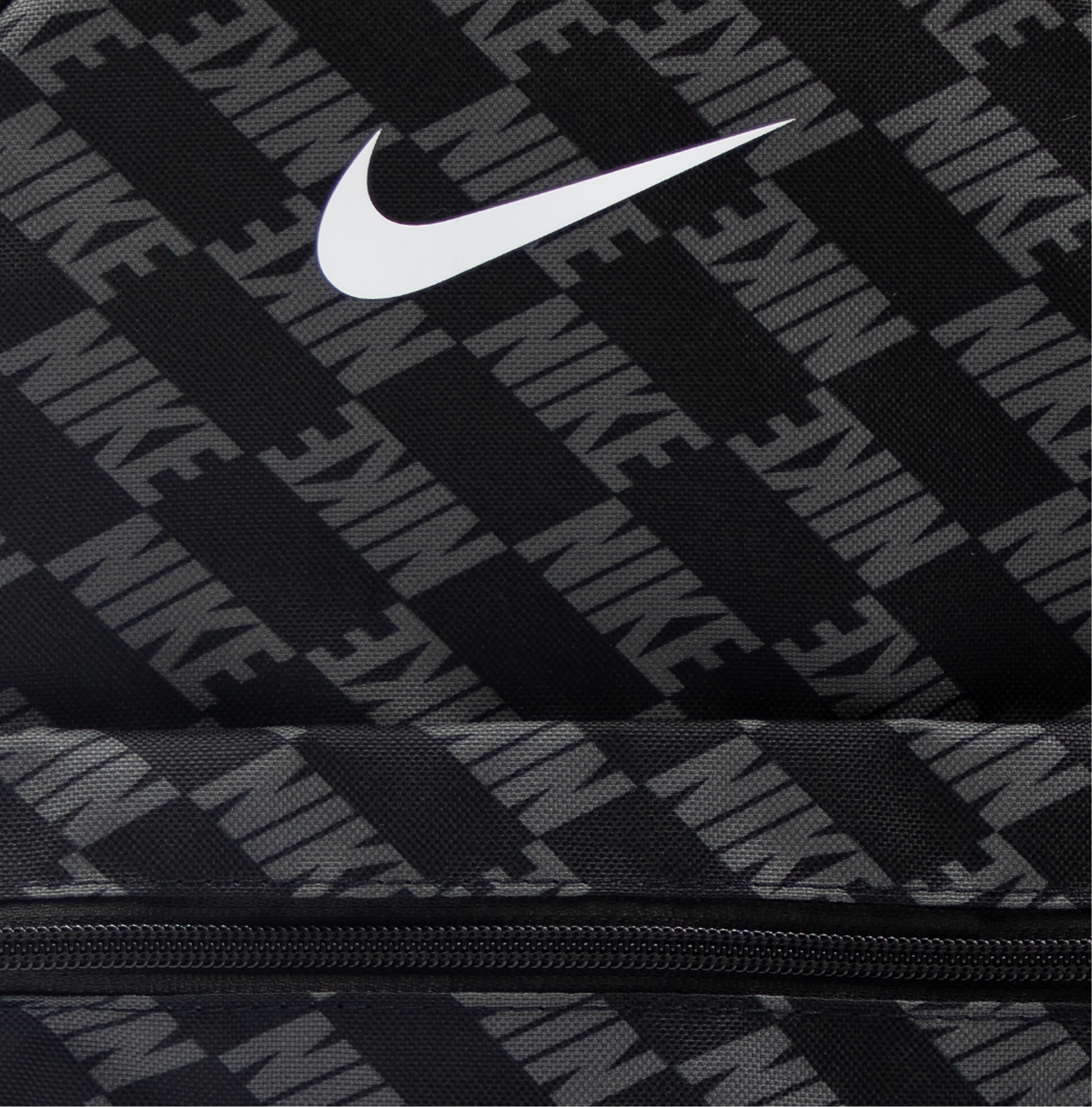 Morral Nike Cuadros Negro